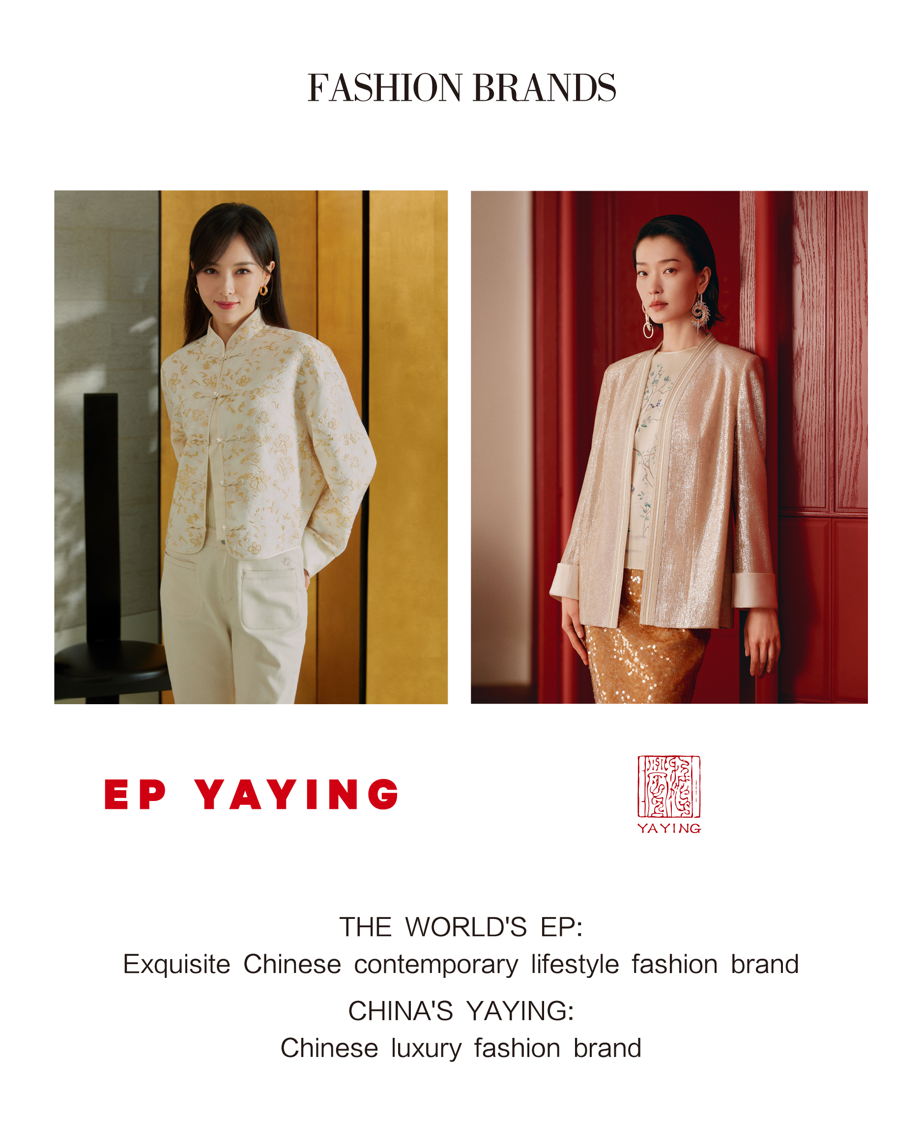 EP YAYING official website - fashionable high-end women's clothing